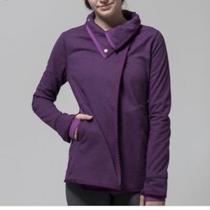 Ivivva Kids Girls Big Business Wrap Jacket